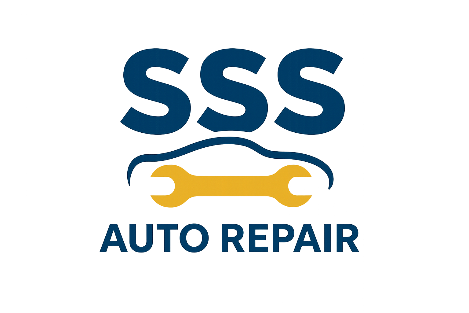 SSS Auto Repair Logo