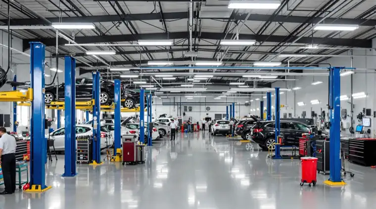 General auto repair services in our modern shop